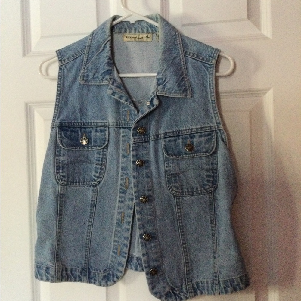 Denim vest